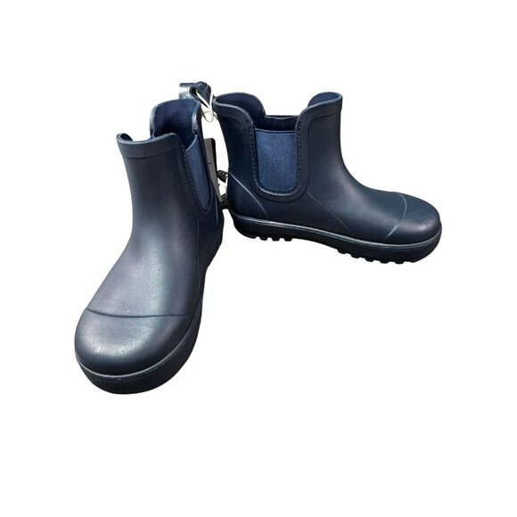 Bearpaw Kids Navy Blue Rain Boots Size 13 Slip-Resistant Waterproof Pull-On - Picture 4 of 6